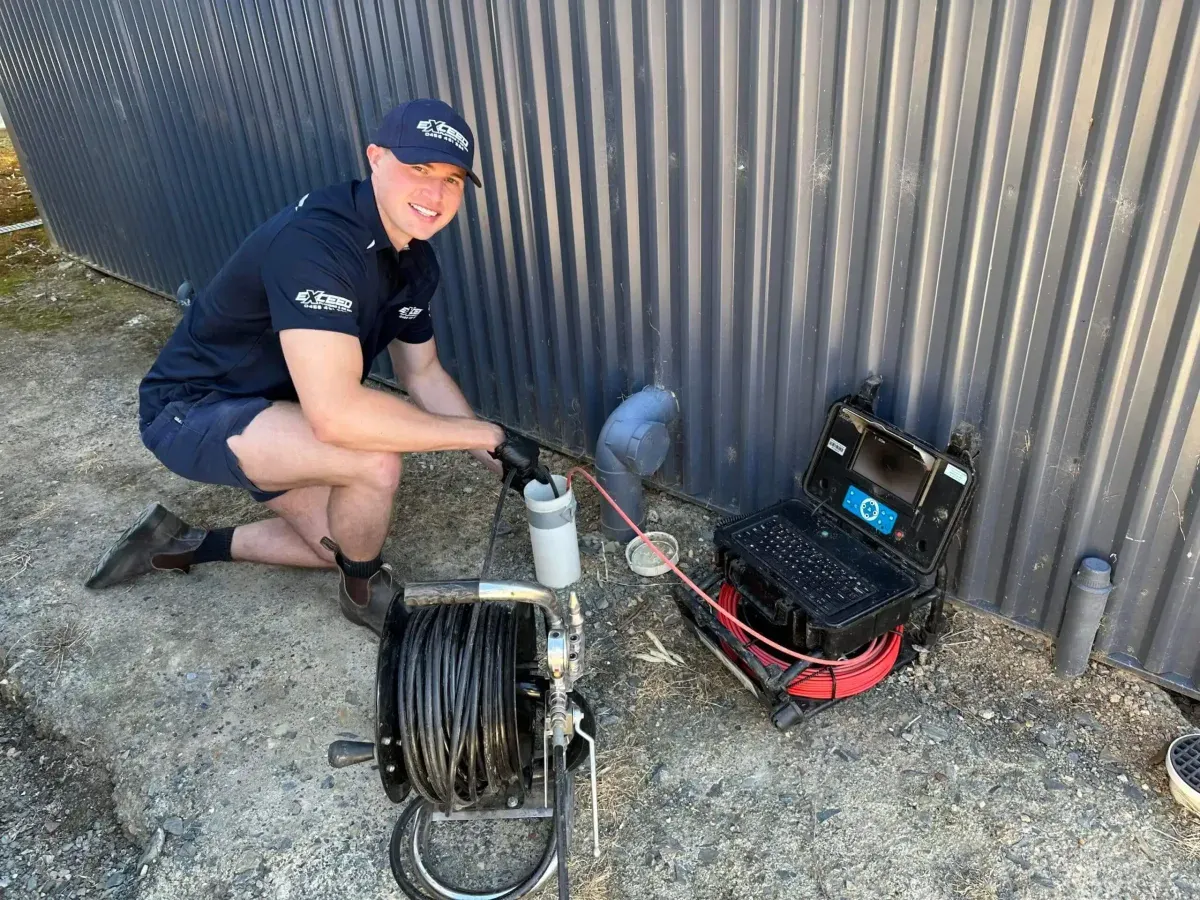 A Enfield plumber carrying out the job step by step